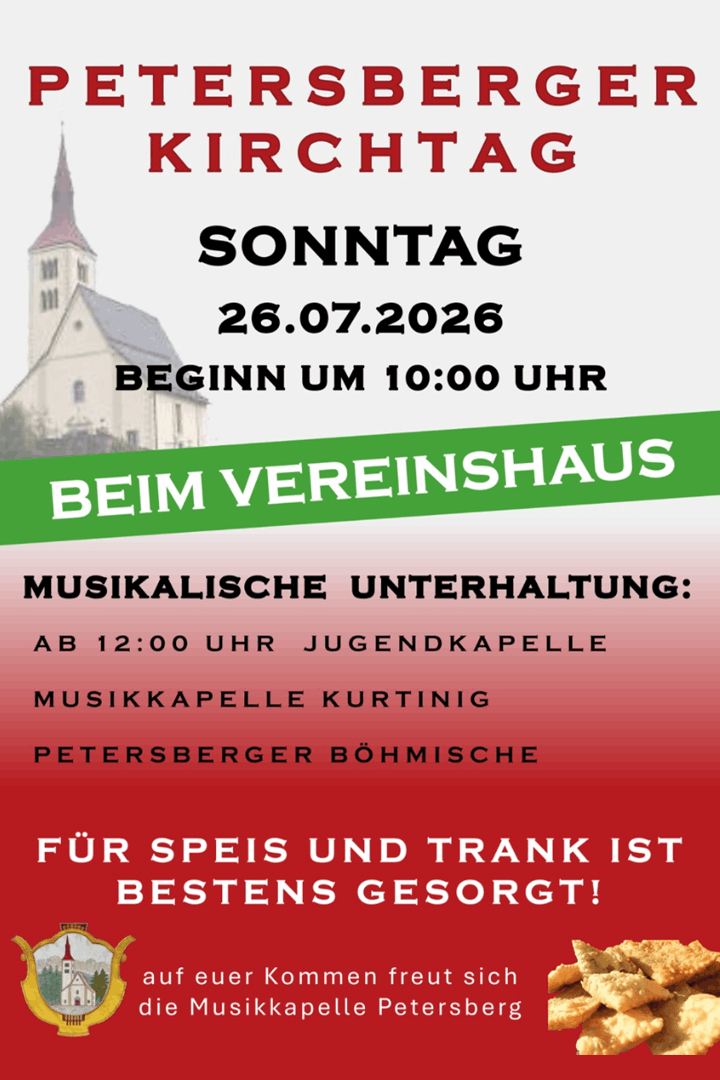 Kirchtag 2026 Poster