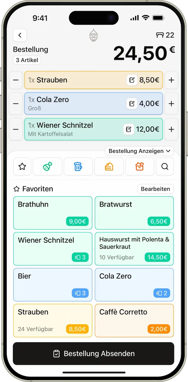Die Tischzwerg App - Bild 2